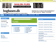 Tablet Screenshot of bogbasen.dk
